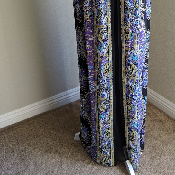 Alex Evenings size 4 beaded gown - Picture 2 of 8